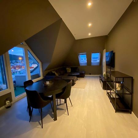 Ferienwohnung Penthouse With Private Balcony In The City Centre Of Bergen Exterior foto